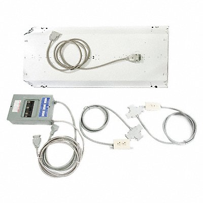 Modular In-Plant Office Electrical Outlets Lighti image